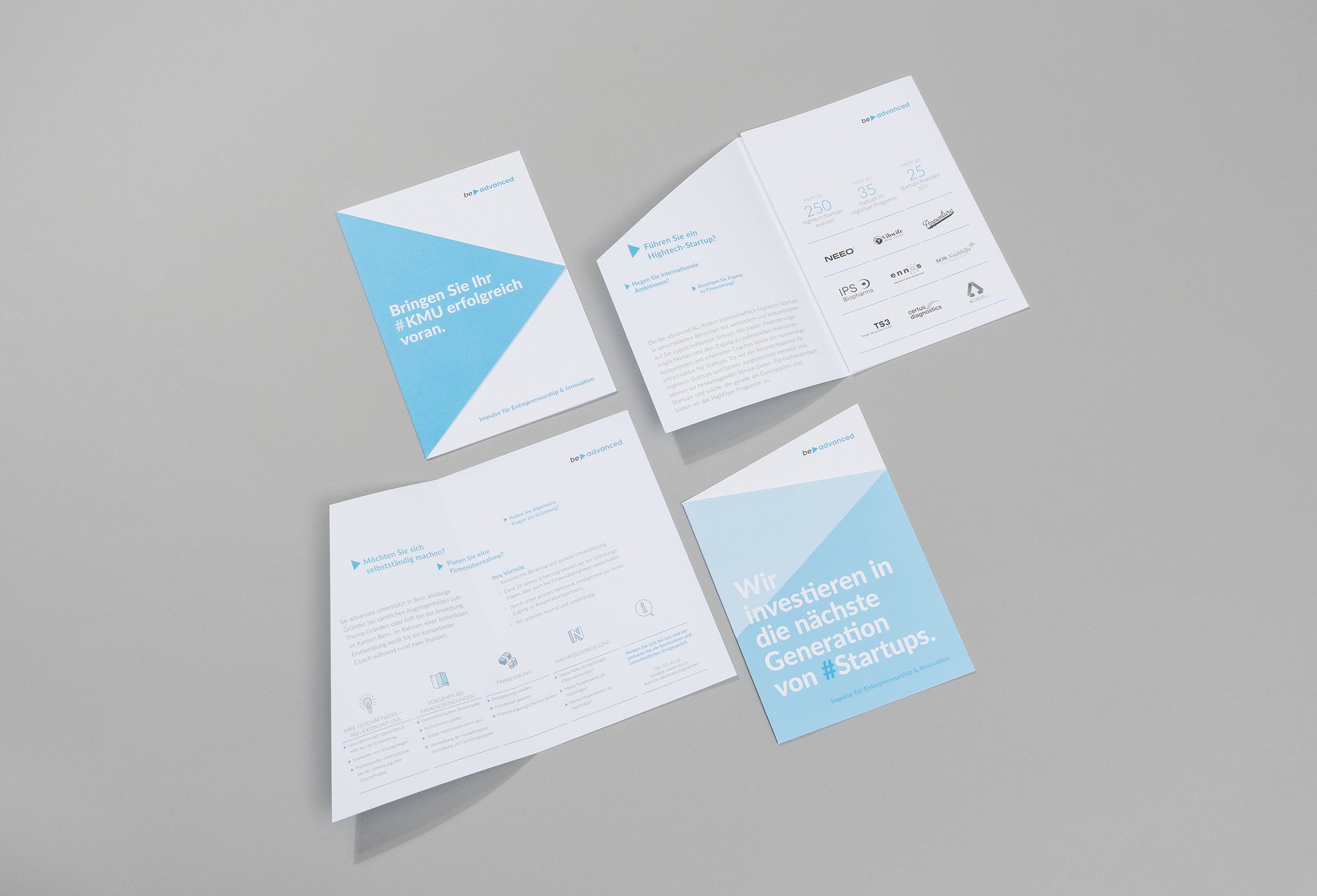 durchzwei, be Advance, Flyer