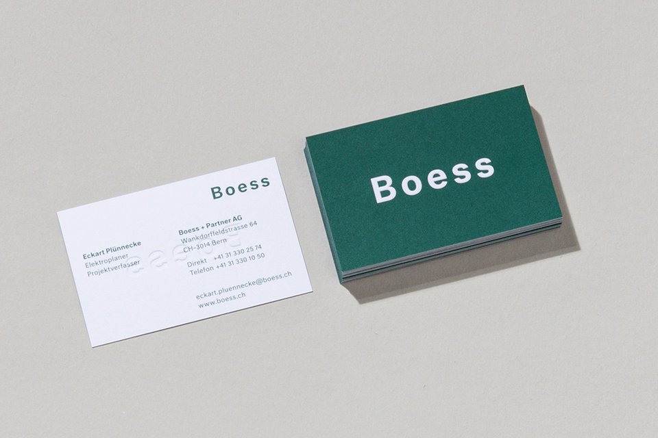 durchzwei, Boess+Partner, Visitenkarte, Logo durchzwei, Boess+Partner, Visitenkarte, Logo