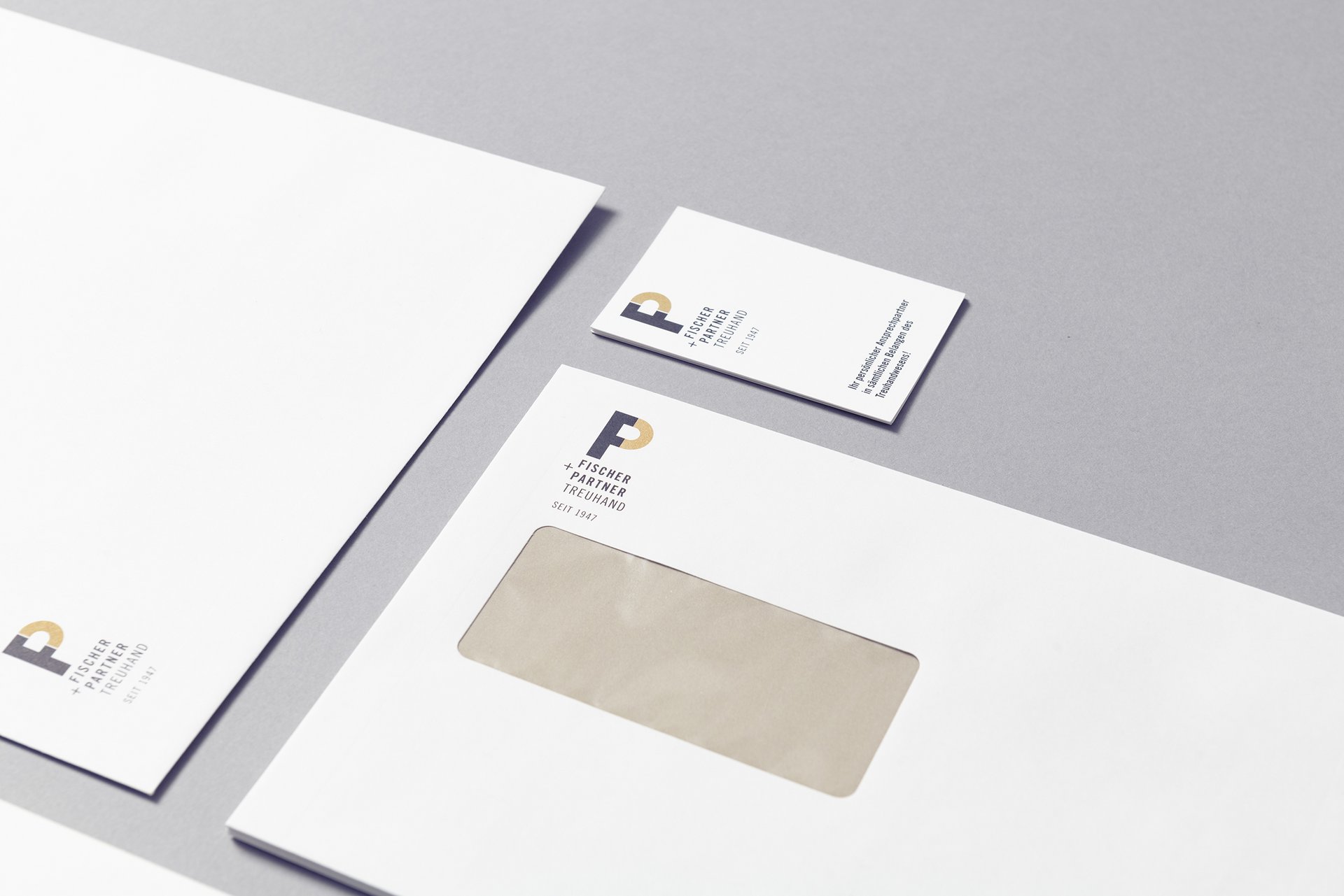 durchzwei, Fischer+Partner, Treuhand, Drucksachen