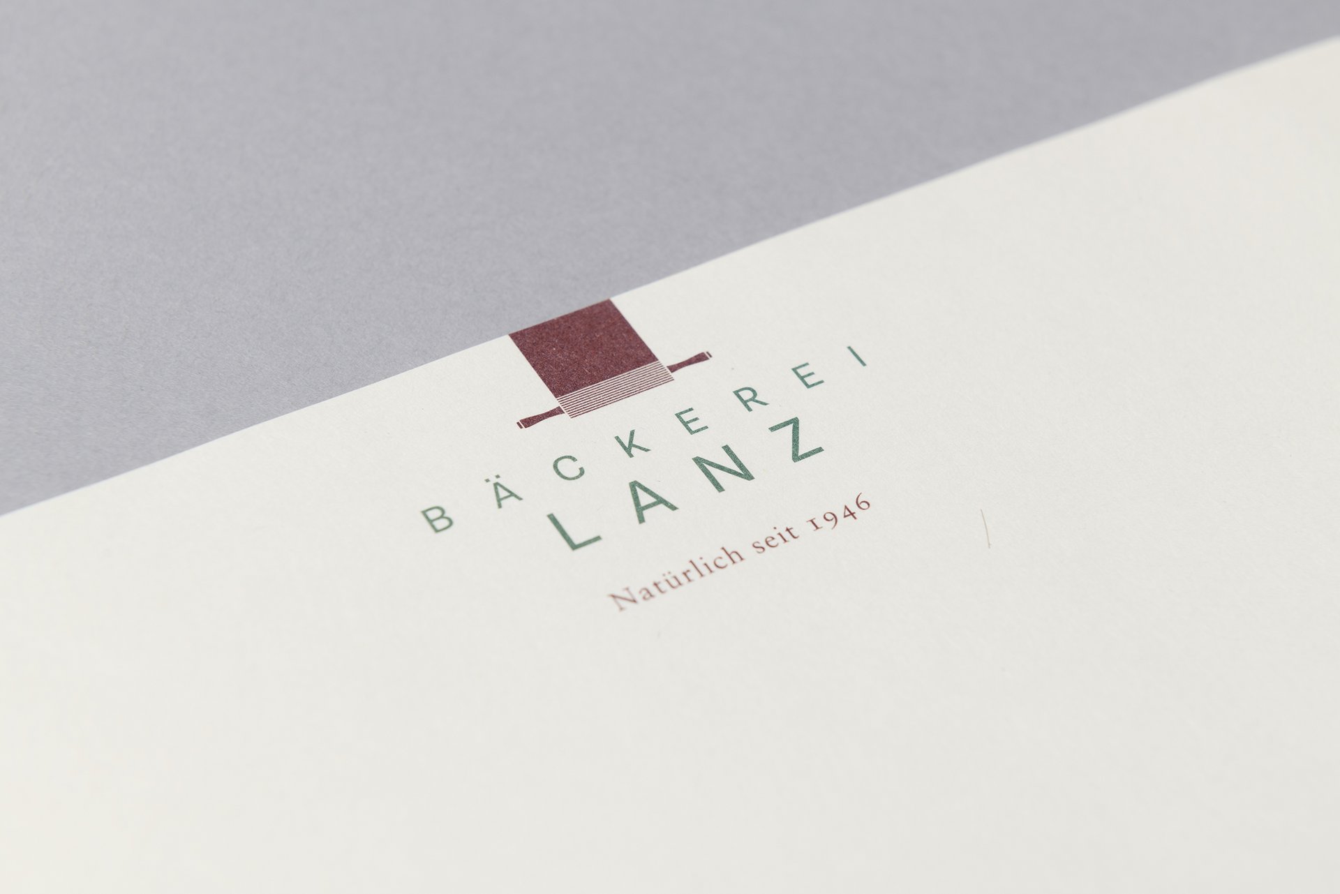 Bäckerei Lanz, Corporate Design, Branding, Logo